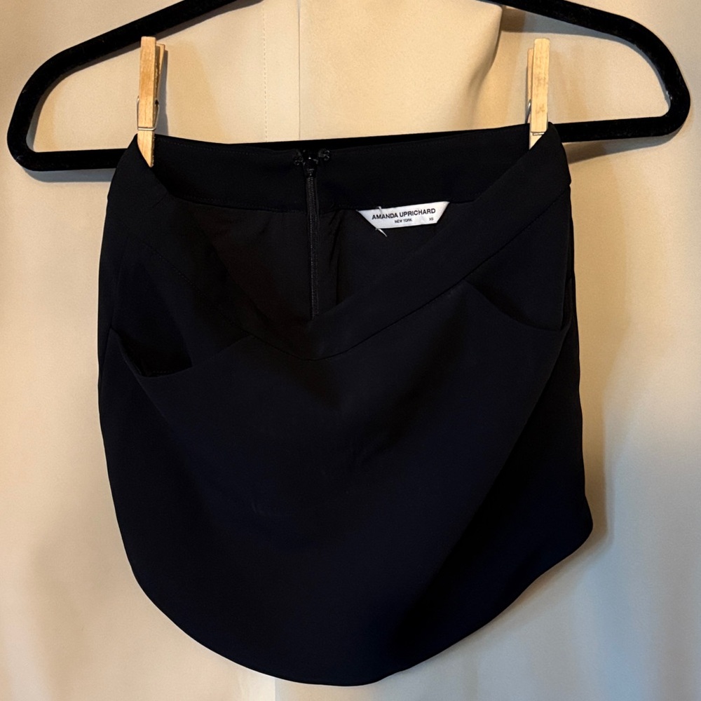 Amanda Uprichard Classic Black Skirt